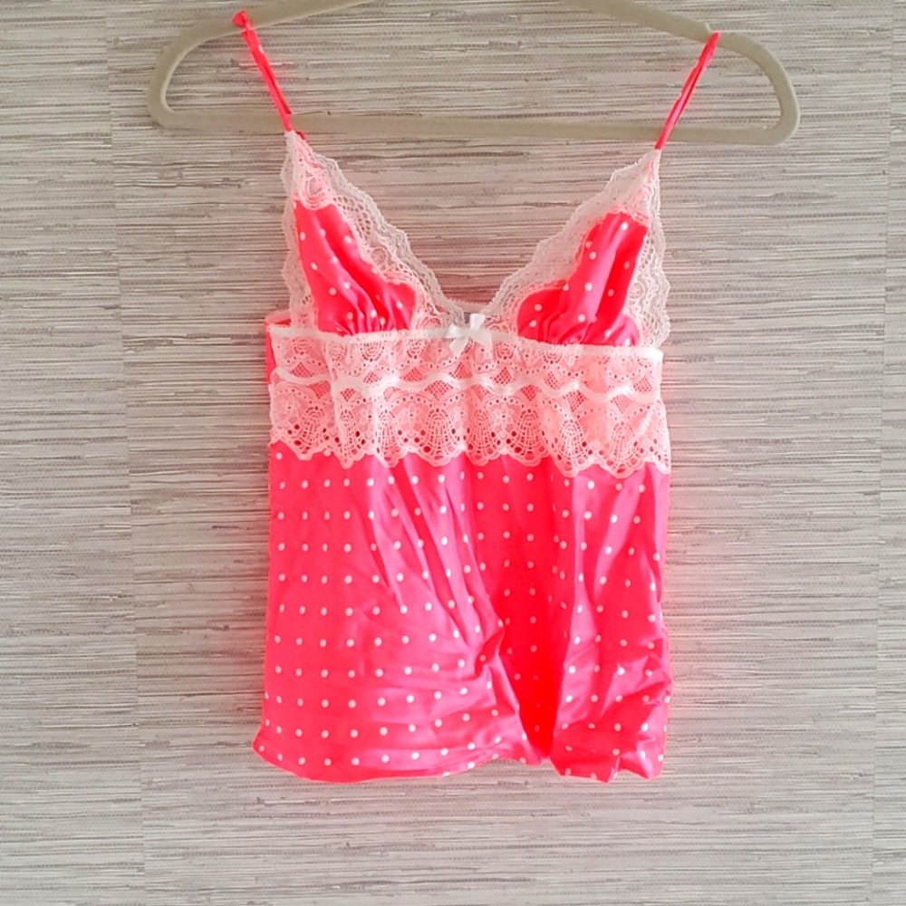 Victoria's Secret polka dot cami set